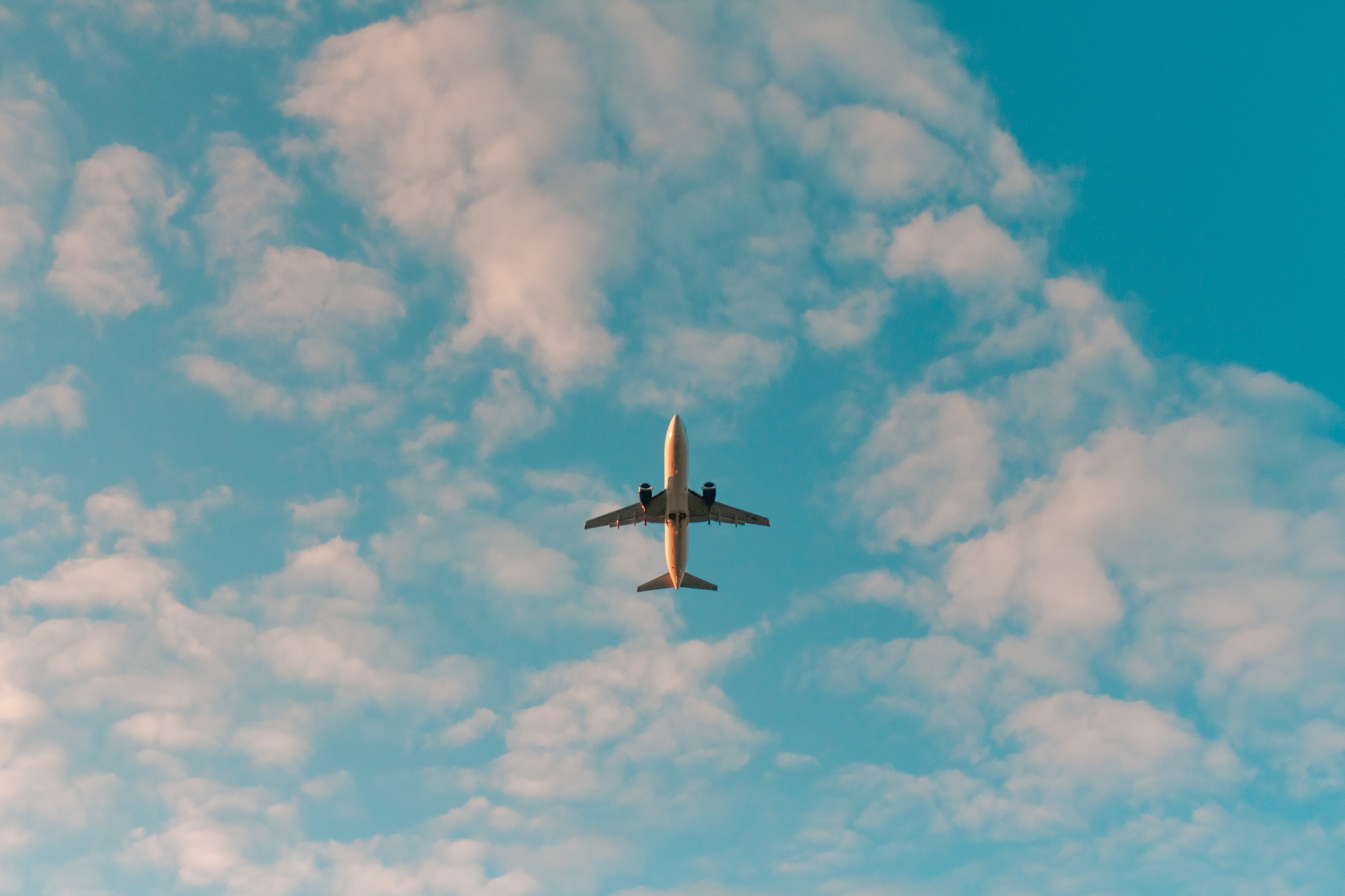 Cheap flights flight in sky